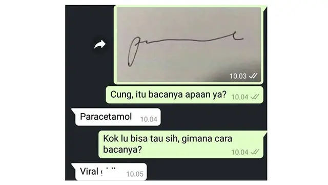 Tulisan dokter (Sumber: Twitter/@isnabawi)