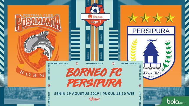 Borneo FC Vs Persipura Jayapura