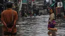Masyarakat diimbau untuk melakukan sejumlah persiapan menghadapi potensi banjir rob. (Liputan6.com/Angga Yuniar)