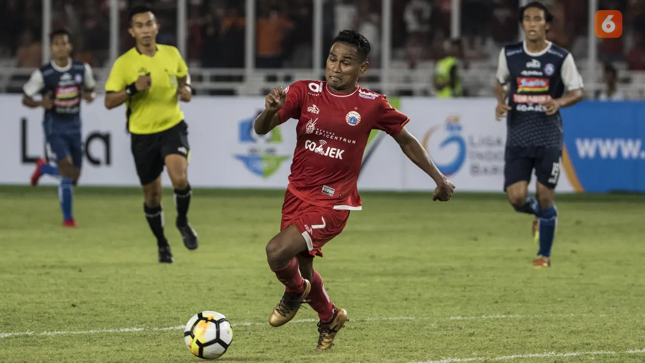 Persija Jakarta Bungkam Arema FC
