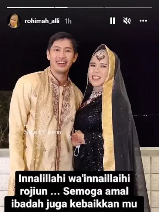 Mantan istri Kiwil, Rohimah - Romi Halley (Foto: Instagram/@rohimah_alli)