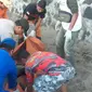 Warga di Cinangka dibuat geger dengan penemuan jasad pria di Pantai 88 Cinangka, Kabupaten Serang, Banten. (Liputan6.com/ Dok Polda Banten)