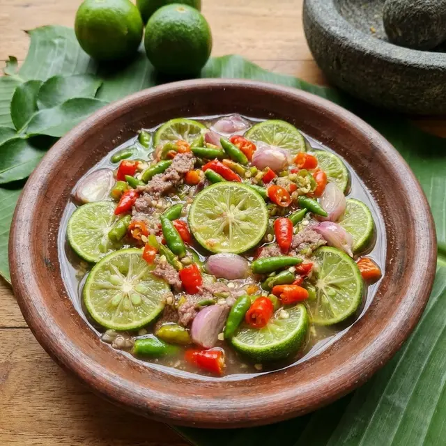Sambal Jeruk Nipis Mentah