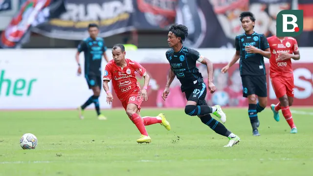 Foto: Persija Kembali ke Puncak setelah Libas Arema FC dalam Laga Debut Witan Sulaeman di BRI Liga 1