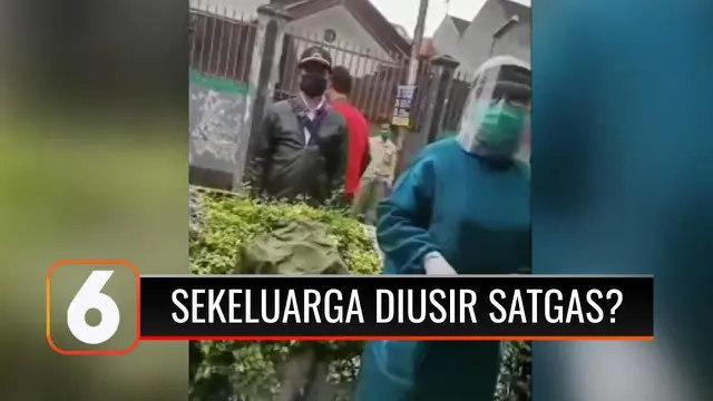 Video satu keluarga di Kota Bandung, Jawa Barat, yang terpapar Covid-19 dan diduga diusir tim Satgas Covid-19, viral di media sosial. Namun, peristiwa itu hanya salah paham, karena tim Satgas hanya ingin memisahkan antara anggota keluarga dengan yang...