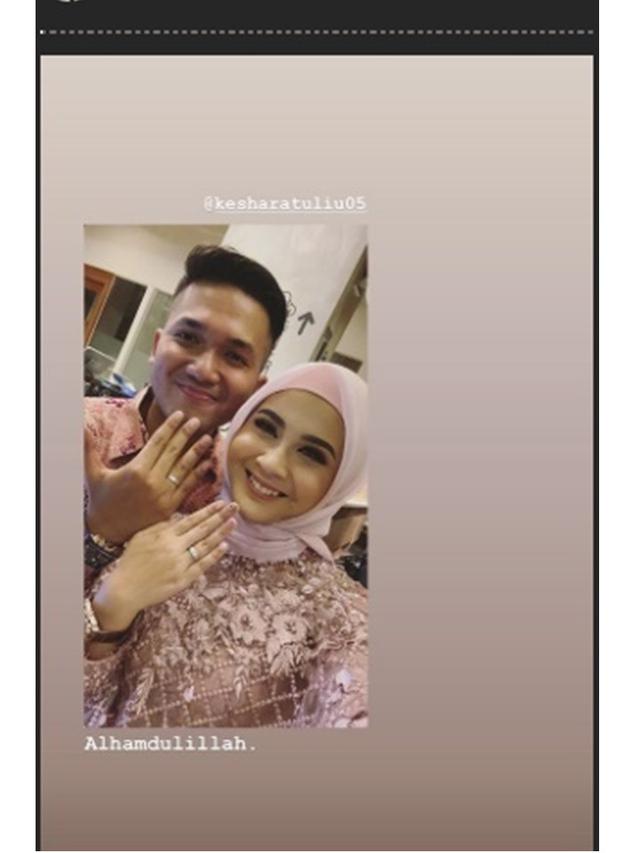 7 Momen Kesha Ratuliu Dilamar Adhi Permana, Anggun dengan ...