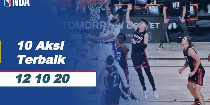 VIDEO: 10 Aksi Terbaik pada Gim 6 Final NBA 2020, LA Lakers Vs Miami Heat