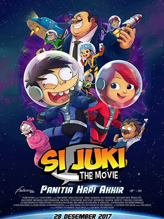 Poster film Si Juki Panitia Hari Akhir. (Foto: Falcon Pictures/ IMDb)