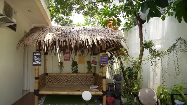 Potret saung milik Habib Ja’far (Sumber:YouTube/Taulany TV)