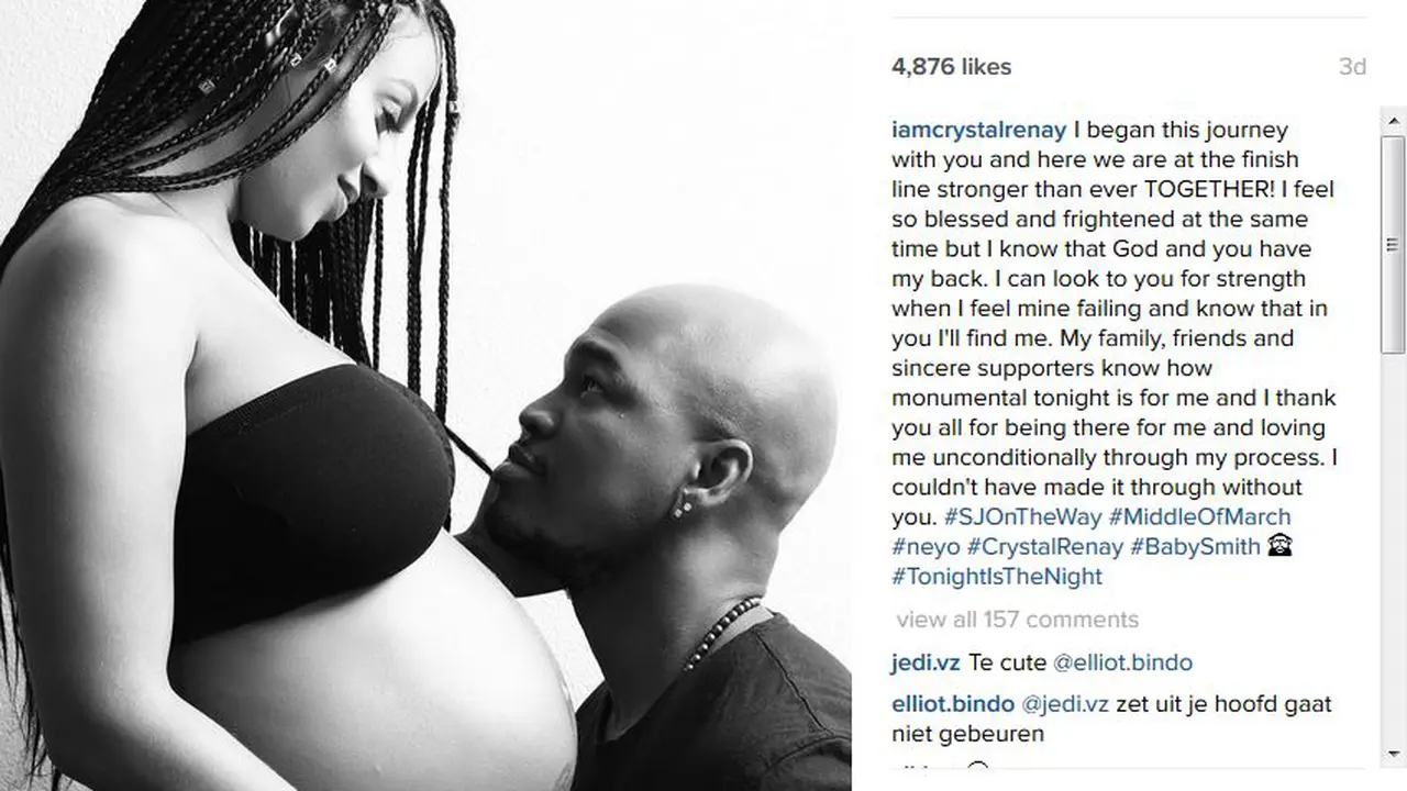 Ne-Yo dan Crystal Renay
