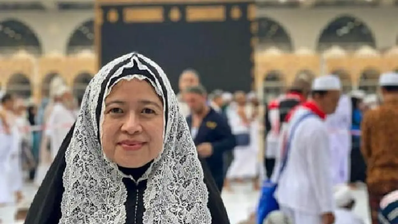 6 Potret Puan Maharani saat Tampil Berhijab, Panen Pujian