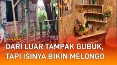 Warganet takjub dengan bangunan tersebut, dan memuji pemilik rumah tak mau sombong.