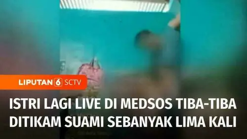 VIDEO: Tragis! Istri Tewas Ditikam Suami saat Karaoke Live di Medsos