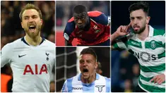 Bursa transfer musim panas Inggris yang menyisakan 2 minggu lagi membuat Ole Gunnar Solskjaer agresif berburu pemain untuk membangun kekuatan Manchester United. Berikut ini 6 pemain incaran Manchester United. (Foto kolase AFP)