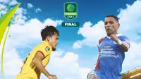 Final Pegadaian Liga 2 - Duel Antarlini - Semen Padang FC Vs PSBS Biak (Bola.com/Adreanus Titus)