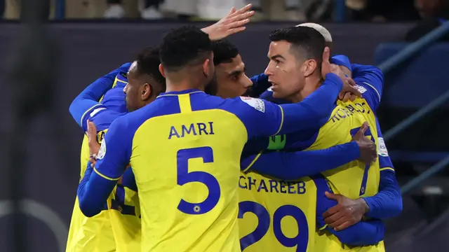 Foto: Sekalinya Main Ronaldo Langsung Bawa Al Nassr ke Puncak Klasemen Liga Pro Arab Saudi, Sayangnya Tidak Mencetak Gol