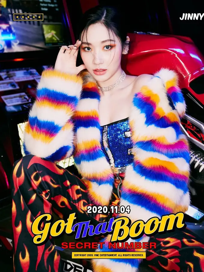 Jinny Secret Number. (Instagram/ secretnumber.official)