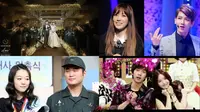 Beberapa kisah cinta artis K-Pop yang menghebohkan 2014 membuat publik terjut dengan kabar tersebut.