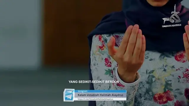 Ilustrasi Doa - (Foto: akun YouTube Ustadzah Halimah Alaydrus/Liputan6.com)