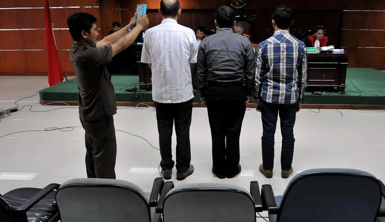 Sidang kali ini beragendakan pemeriksaan keterangan saksi, termasuk pelatih golf Rudi yang bernama Deviardi (Liputan6.com/Johan Tallo)