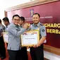 Kantor Imigrasi Kelas I Non TPI Tangerang kembali mendapatkan penghargaan unit kerja pelayanan publik berbasis HAM Tahun 2023. (Ist)