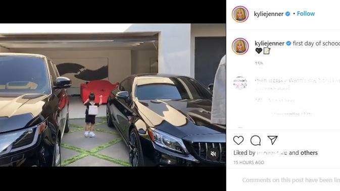 Stormi mulai sekolah. (Dok.instagram/@kyliejenner)