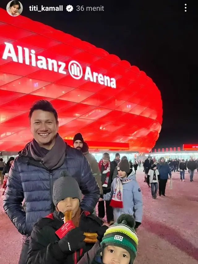 Momen liburan Christian Sugiono dan Titi Kamal di Jerman-Swiss (Foto: Instagram titi_kamall)