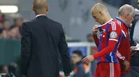 Robben Cedera, Guardiola Lepas Tangan