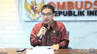 Anggota Ombudsman RI Hery Susanto pada Konferensi Pers: Kajian Cepat Ombudsman RI terkait Pembatasan BBM Bersubsidi