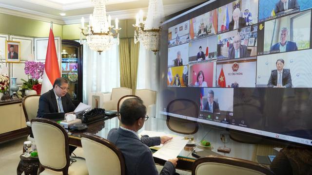 Menteri Koordinator Bidang Perekonomian Airlangga Hartarto