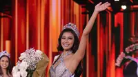 Berhasil menjadi pemenang Puteri Indonesia 2024, Harashta Haifa pun melaju ke Miss Supranational 2024. Dirinya berhasil menyabet gelar Miss Supranational 2024 dan menjadi perwakilan Indonesia pertama yang menjadi pemenang di ajang tersebut.(Liputan6.com/IG/@harashtata)