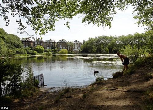 Kolam tempat Moses tenggelam | Photo: Copyright | Dailymail.co.uk