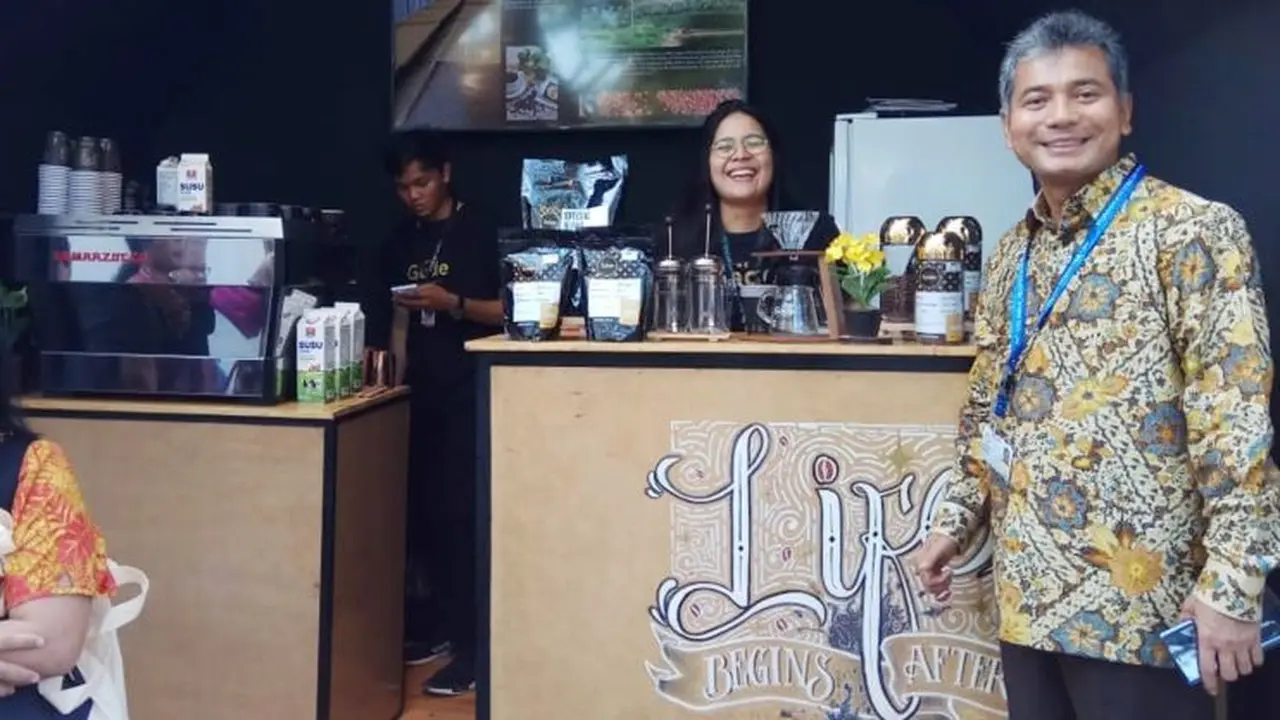 PT Pegadaian (Persero) melalui The Gade Coffee and Gold turut meramaikan perhelatan tahunan IMF-WBG 2018.