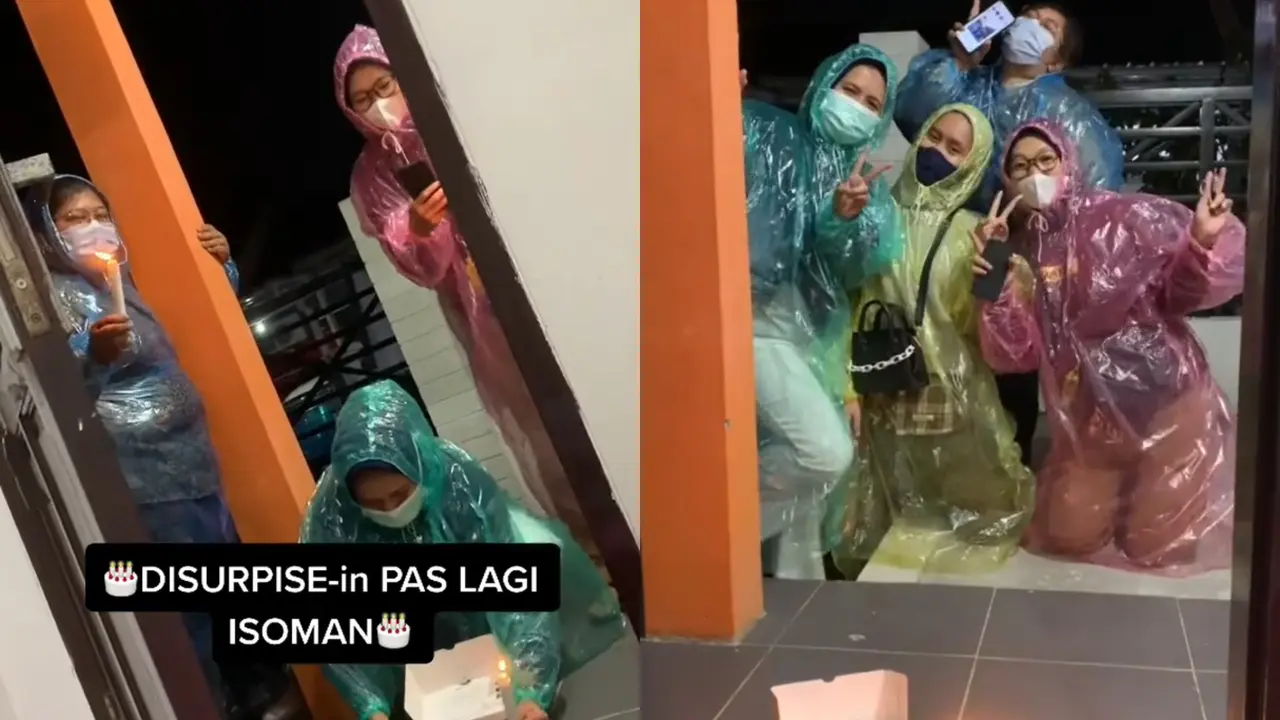 Kisah seorang wanita yang terpaksa merayakan ulang tahunnya saat isoman.
