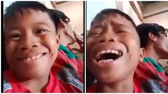 Viral, Video Bocah Bernyanyi dengan Suara Emas Ini Ekspresinya Jadi Sorotan