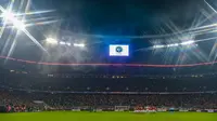 Markas Bayern Munchen, Allianz Arena, menjadi satu-satunya stadion di lima liga papan atas Eropa yang terisi 100 persen penonton sepanjang musim ini. (AFP/Gunter Schiffmann)