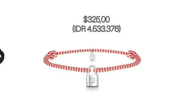 Gelang Kevin Sanjaya, Sumber: Website Louis Vuitton