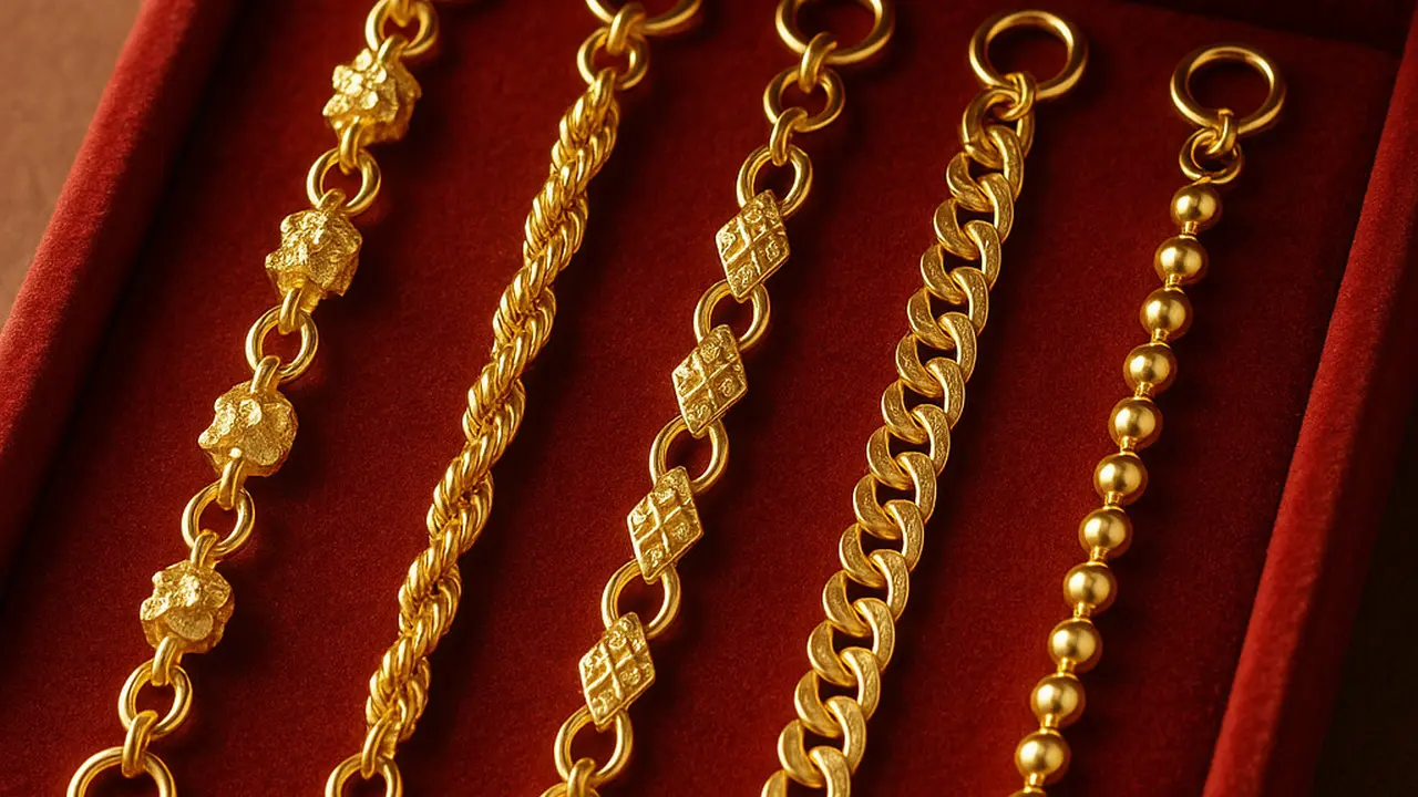 Model Gelang Emas 24 Karat 3 Gram