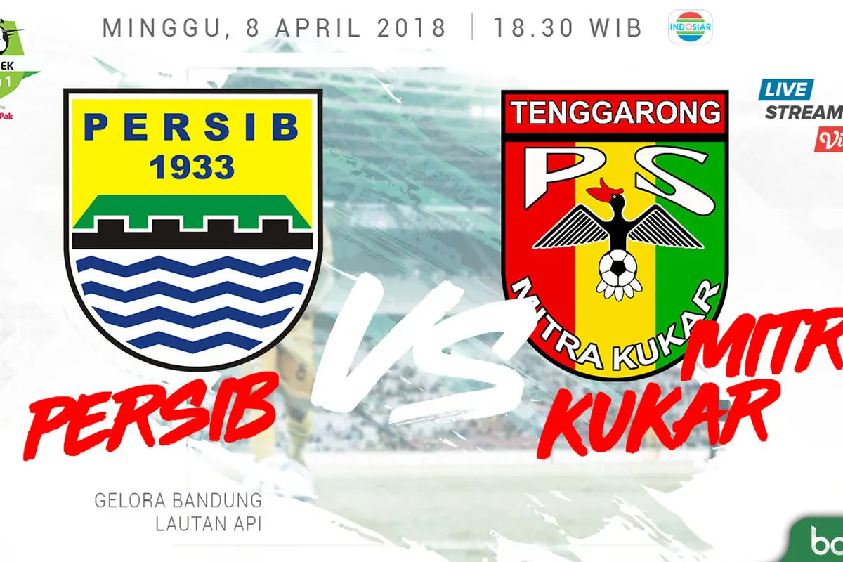 Persib Bandung Vs Mitra Kukar