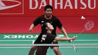 Ganda campuran Indonesia, Yantoni Edi Saputra/Marsheilla Gischa Islami. (PBSI)