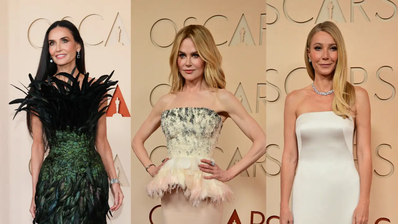 Adu Cantik Demi Moore, Nicole Kidman, dan Gwyneth Paltrow di Oscar 2026, Tetap Menawan di Atas 50 Tahun.