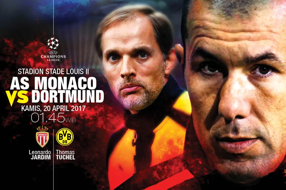 Prediksi AS Monaco vs Borussia Dortmund