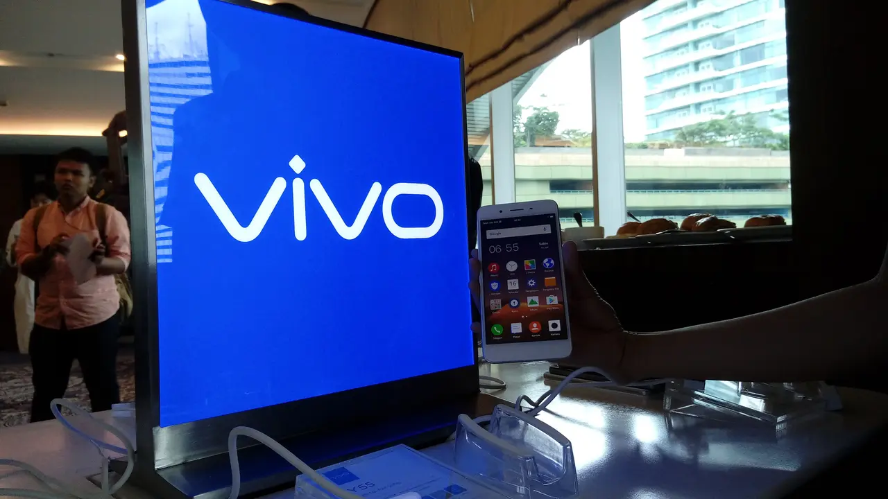 Ponsel Vivo Y55. Liputan6.com/Mochamad Wahyu Hidayat