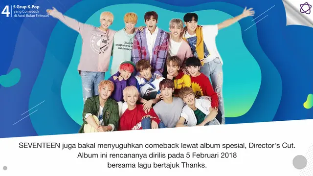 [Bintang] 5 Grup K-Pop yang Comeback di Awal Bulan Februari