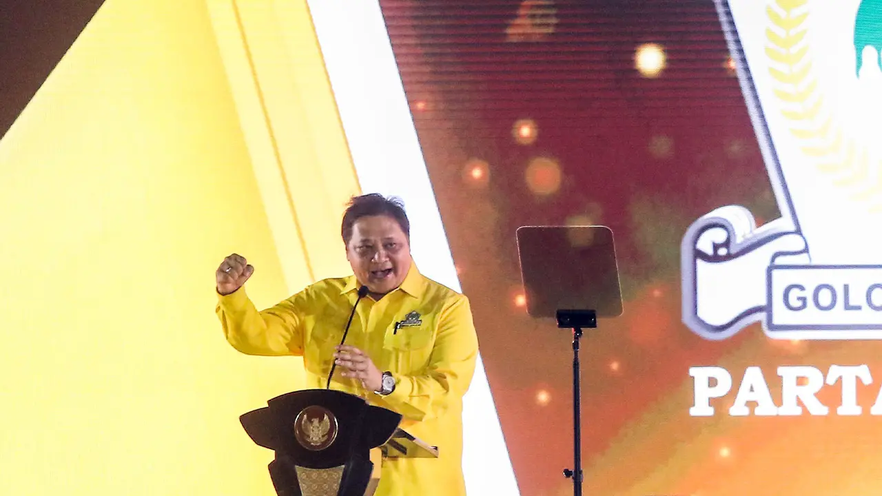 Jokowi Prabowo Hadiri HUT Partai Golkar