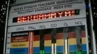 Kabut Asap Pekat Pekanbaru di Level Berbahaya