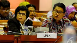Rapat tersebut membahas kinerja dan Rencana Kerja Anggaran Kementerian dan Lembaga (RKA-K/L) Tahun 2015, Jakarta, Rabu (3/9/2014) (Liputan6.com/Andrian M Tunay)
