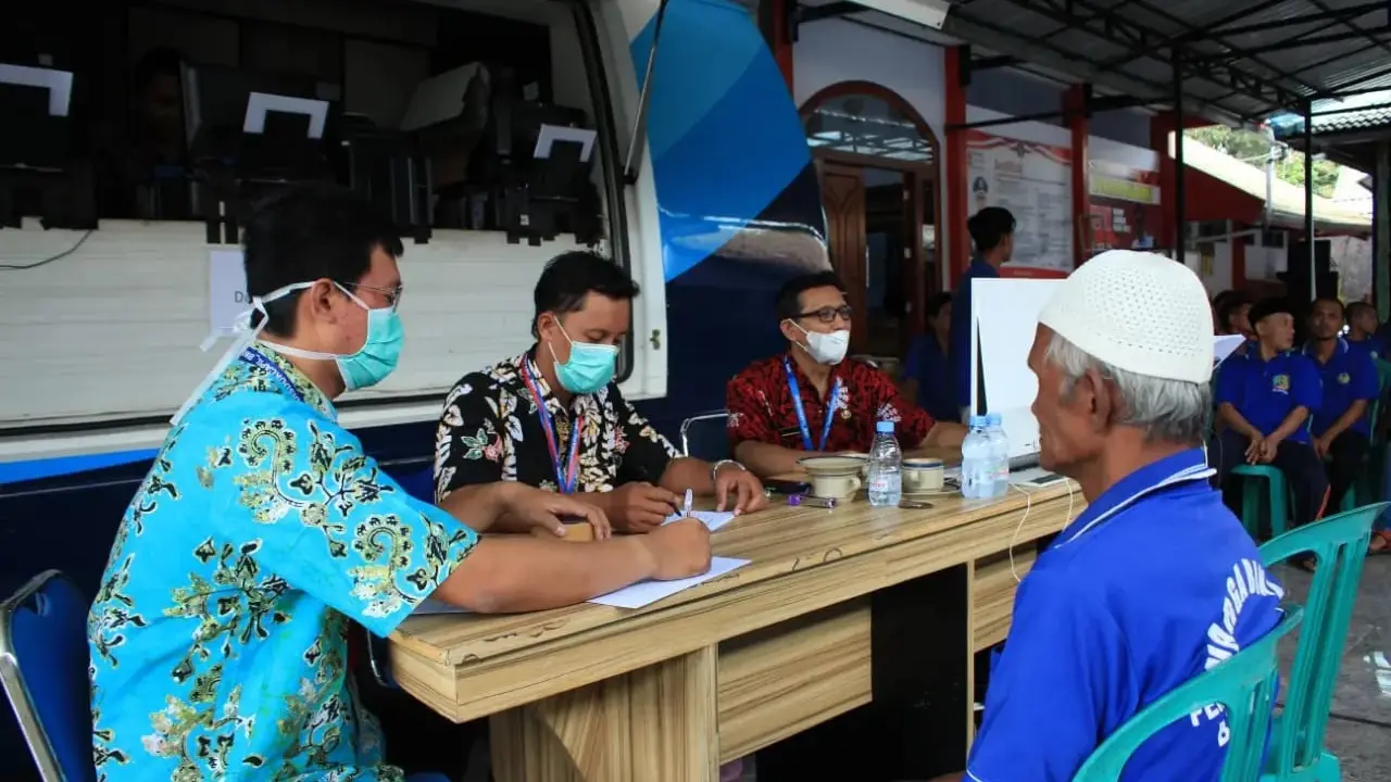 Rekam Biometerik NIK KTP di Lembaga Pemasyarakatan Banyuwangi (Istimewa)