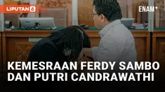 Ferdy Sambo dan Putri Candrawathi Pamer Kemesraan Lagi