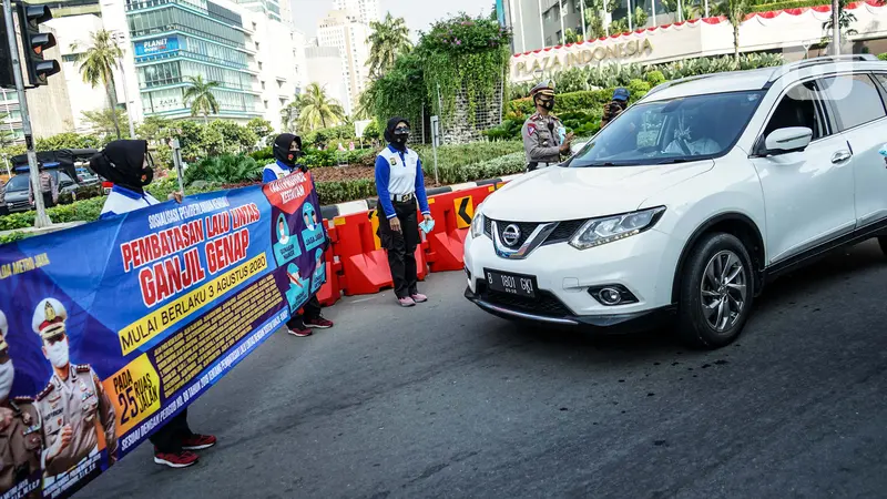 Sosialisasi Pemberlakuan Kembali Ganjil Genap